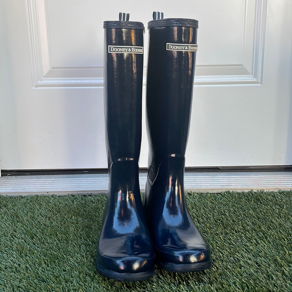 Dooney & Bourke Rain Boots Navy Blue
